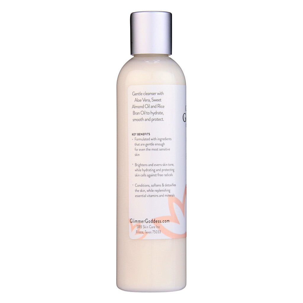 Organic sensitive skin cleanser bottle featuring gentle AHA face wash for soothing and redness relief — view 5