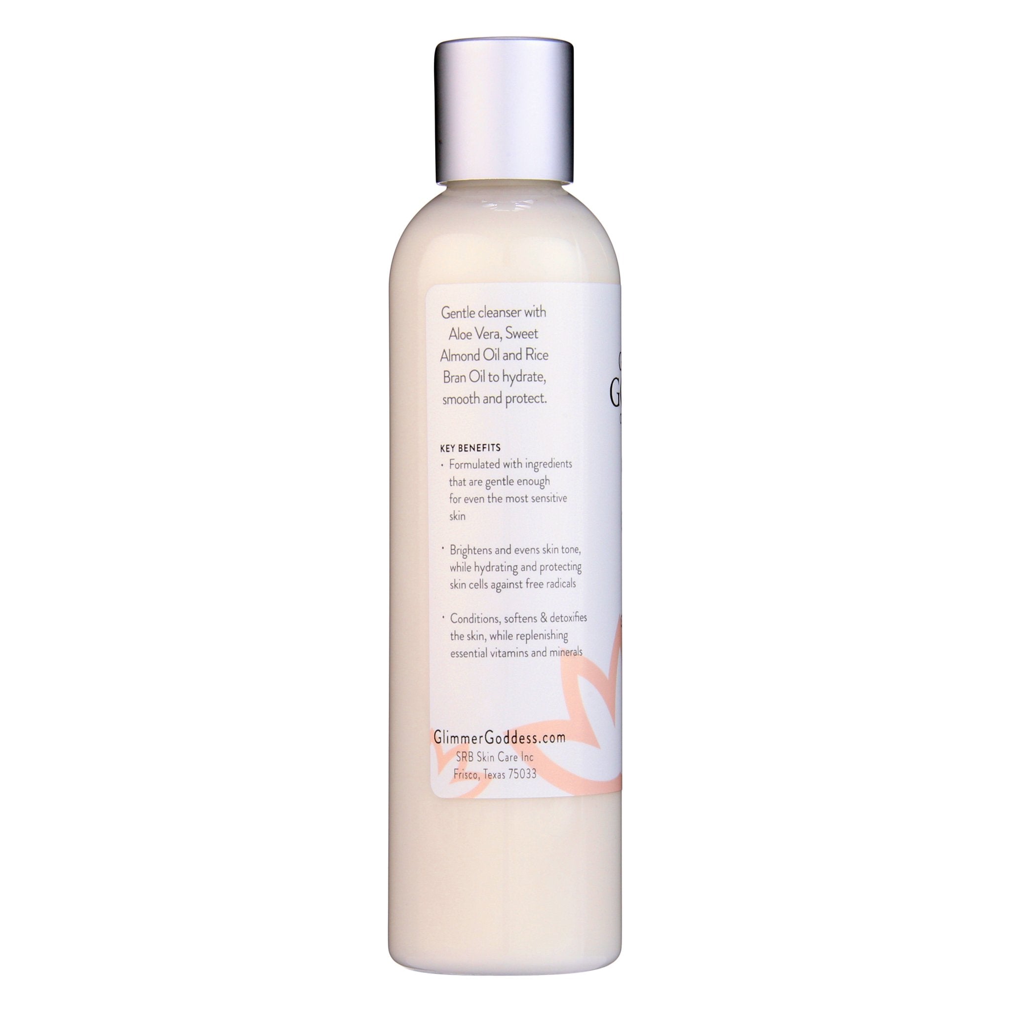 Organic sensitive skin cleanser bottle featuring gentle AHA face wash for soothing and redness relief — view 5