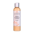 Organic vitamin C brightening cleanser face wash bottle with creamy white formula and botanical ingredients