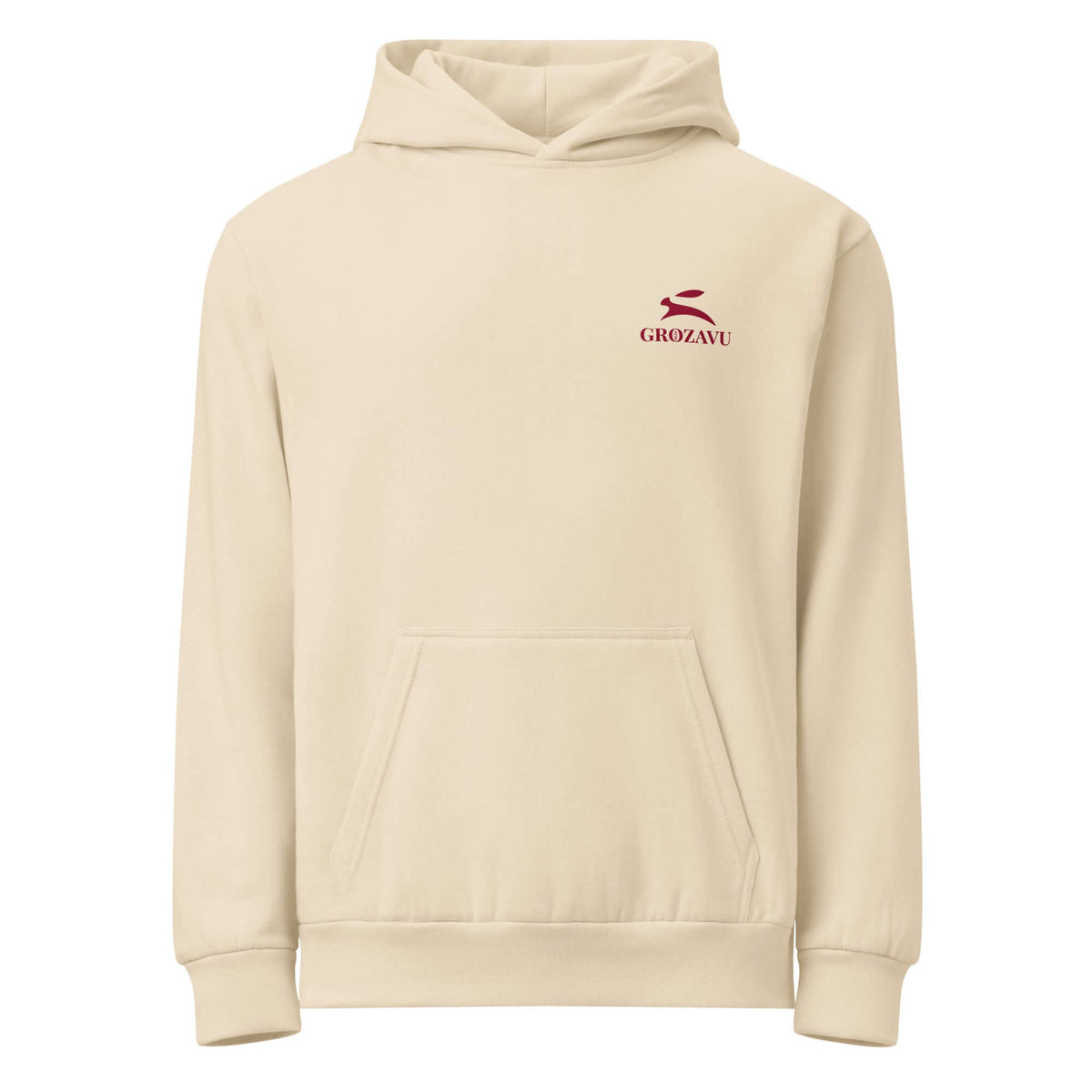 Oversized Hoodie — Mill-Dyed, 340 g/m²-0
