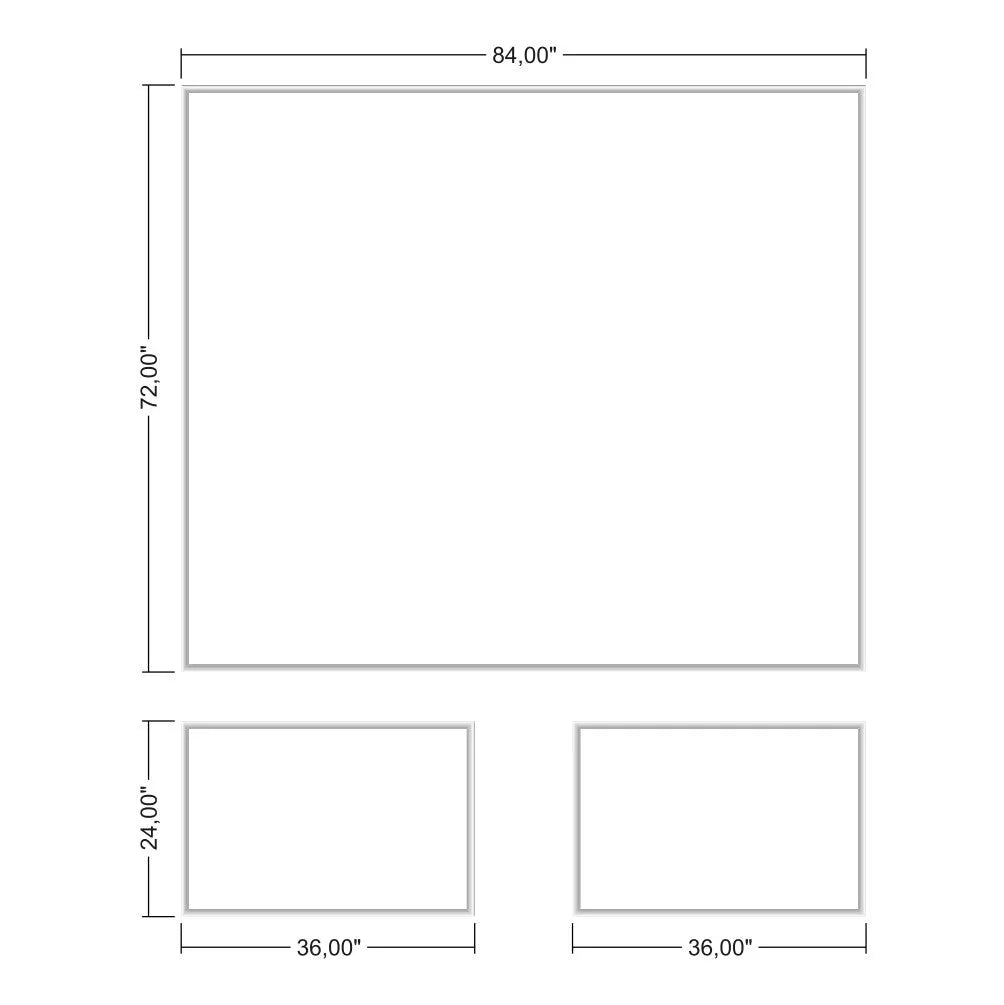 Peel and Stick Wall Molding Kit – 1 Upper + 2 Bottom Frames | Easy DIY Install-2