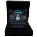 TRYNDI™ To My  Beautiful Soulmate Birdcage Necklace With Authentic Swarovski Crystals-0