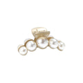 Perla 5 Gold Hair Claw Clip-0