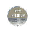 Tin of unscented natural deodorant paste made with organic shea butter and coconut oil