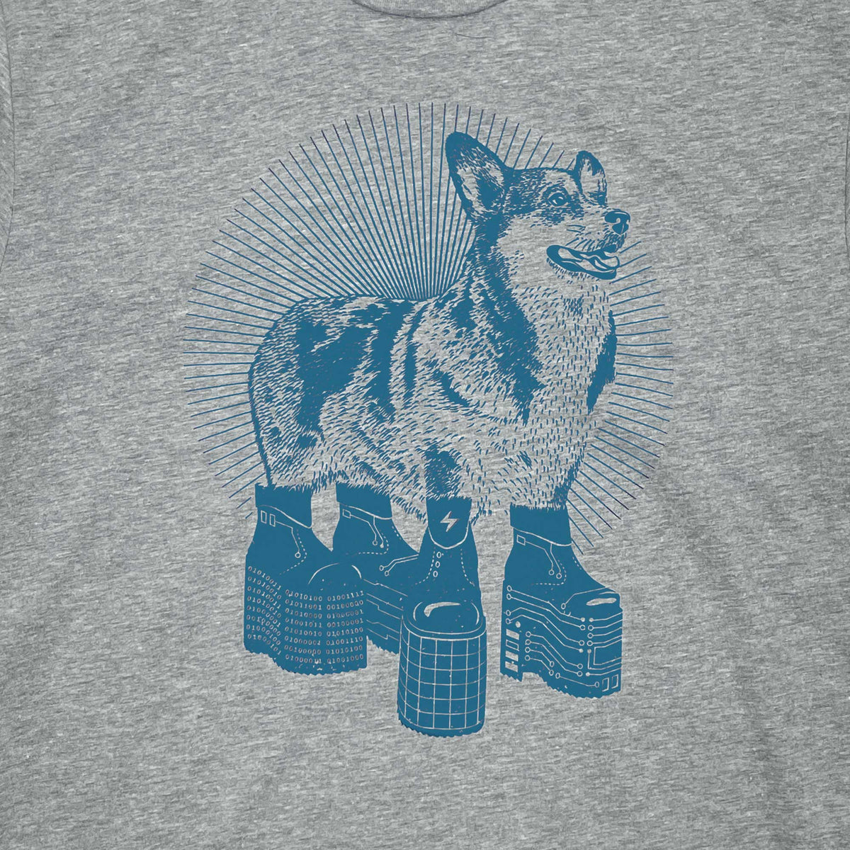 Platform Corgi T-shirt-1