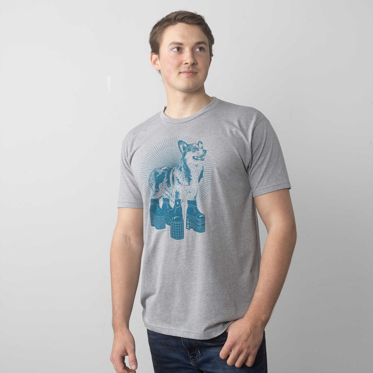 Platform Corgi T-shirt-2
