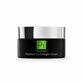 Platinum Lux Collagen Cream jar, premium anti-aging face moisturizer with colloidal platinum for radiant skin