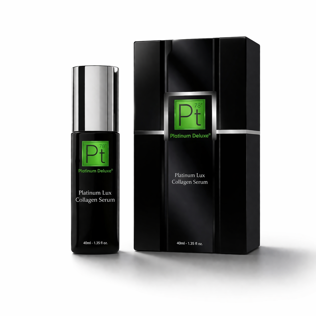 Anti-aging collagen face serum bottle with dropper for daily hydration, firming, and luxurious skincare routines. — view 2