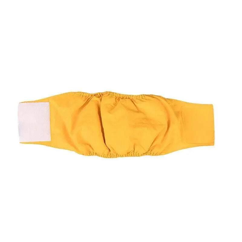 Washable cotton male dog belly wrap diaper for pet training and hygiene in multiple colours — view 4