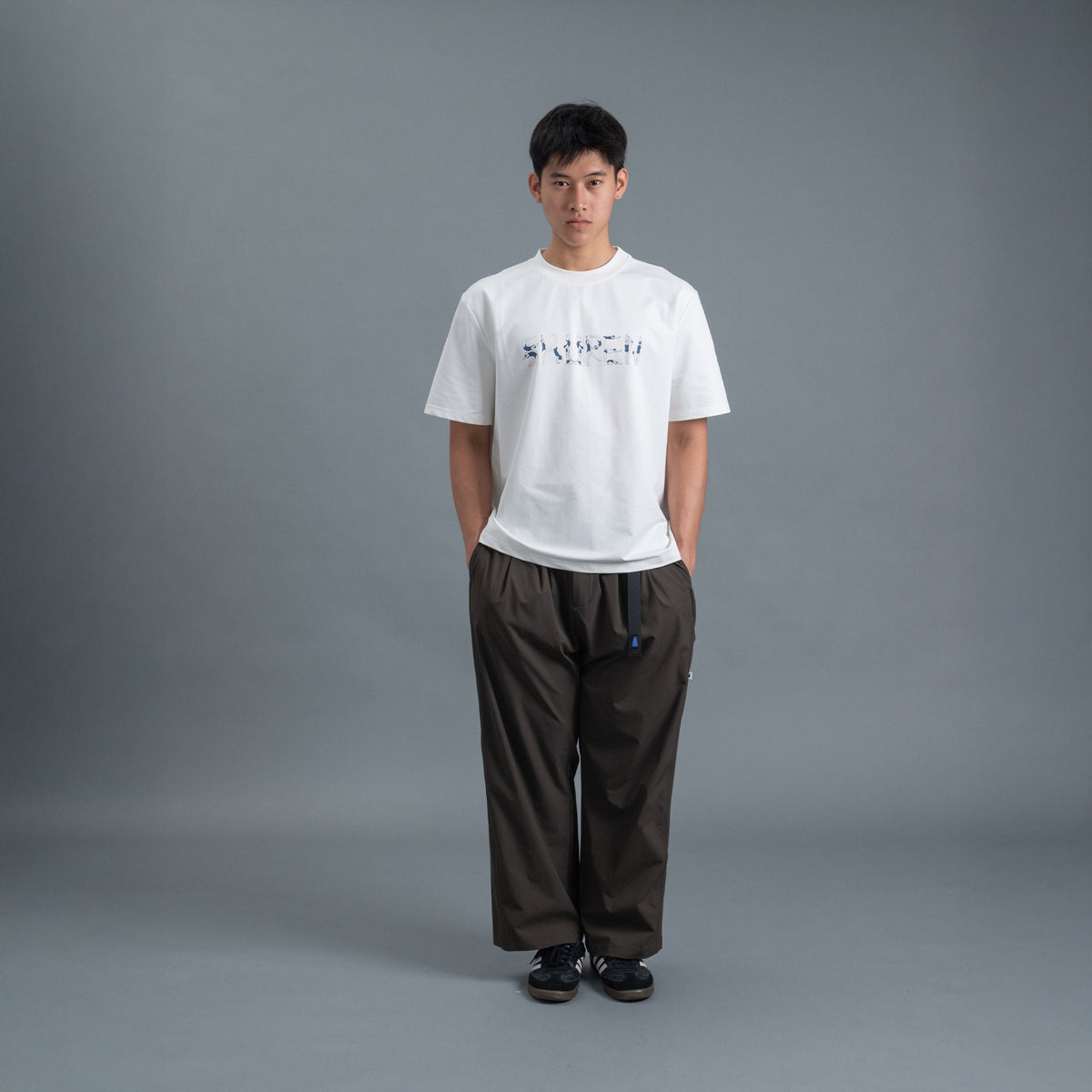 Posture Tee / Cotton - Ivory-2