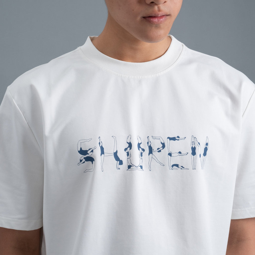 Posture Tee / Cotton - Ivory-3