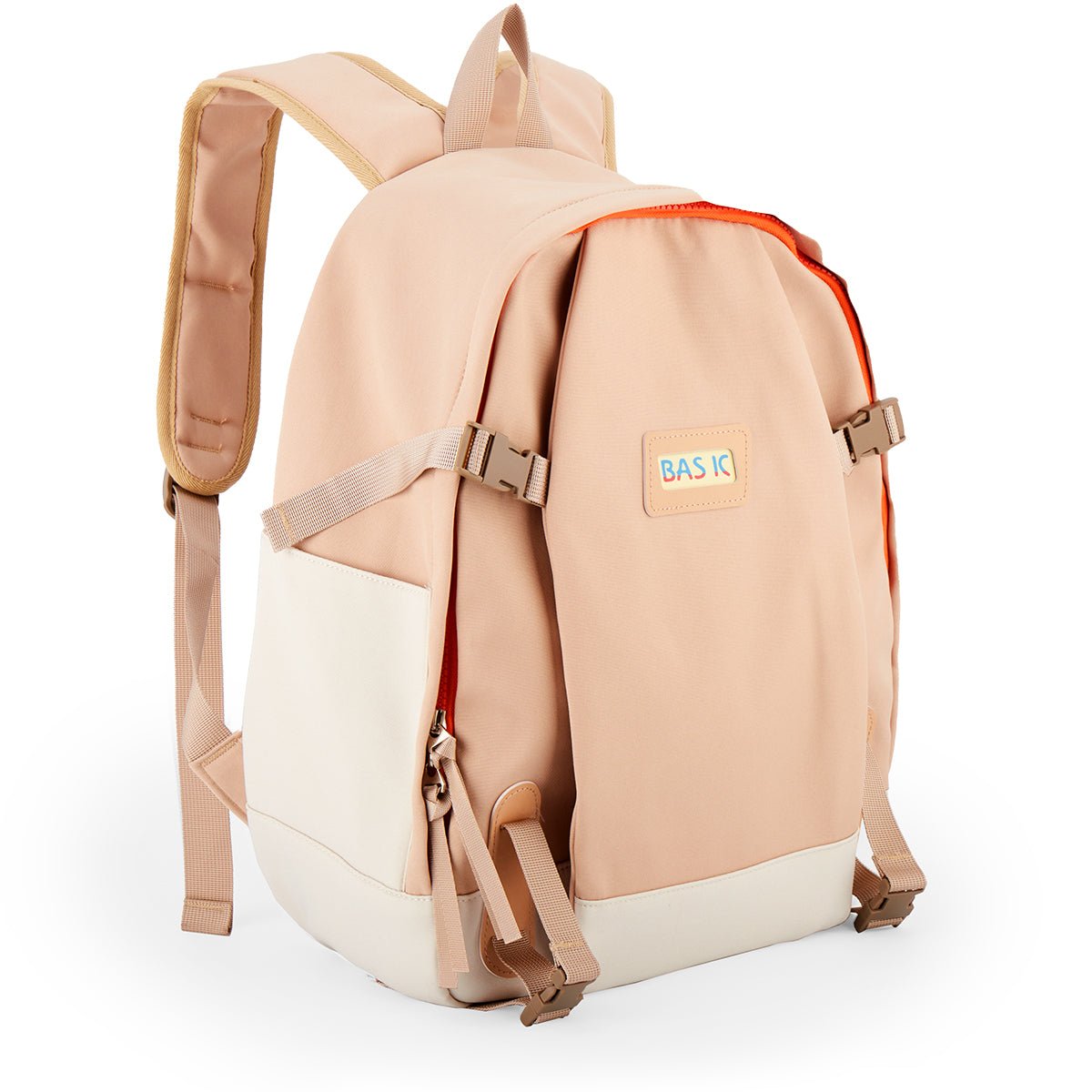 Practical large capacity unisex school backpack featuring a water-resistant exterior and multiple storage pockets — view 3