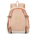 Practical large capacity unisex school backpack featuring a water-resistant exterior and multiple storage pockets