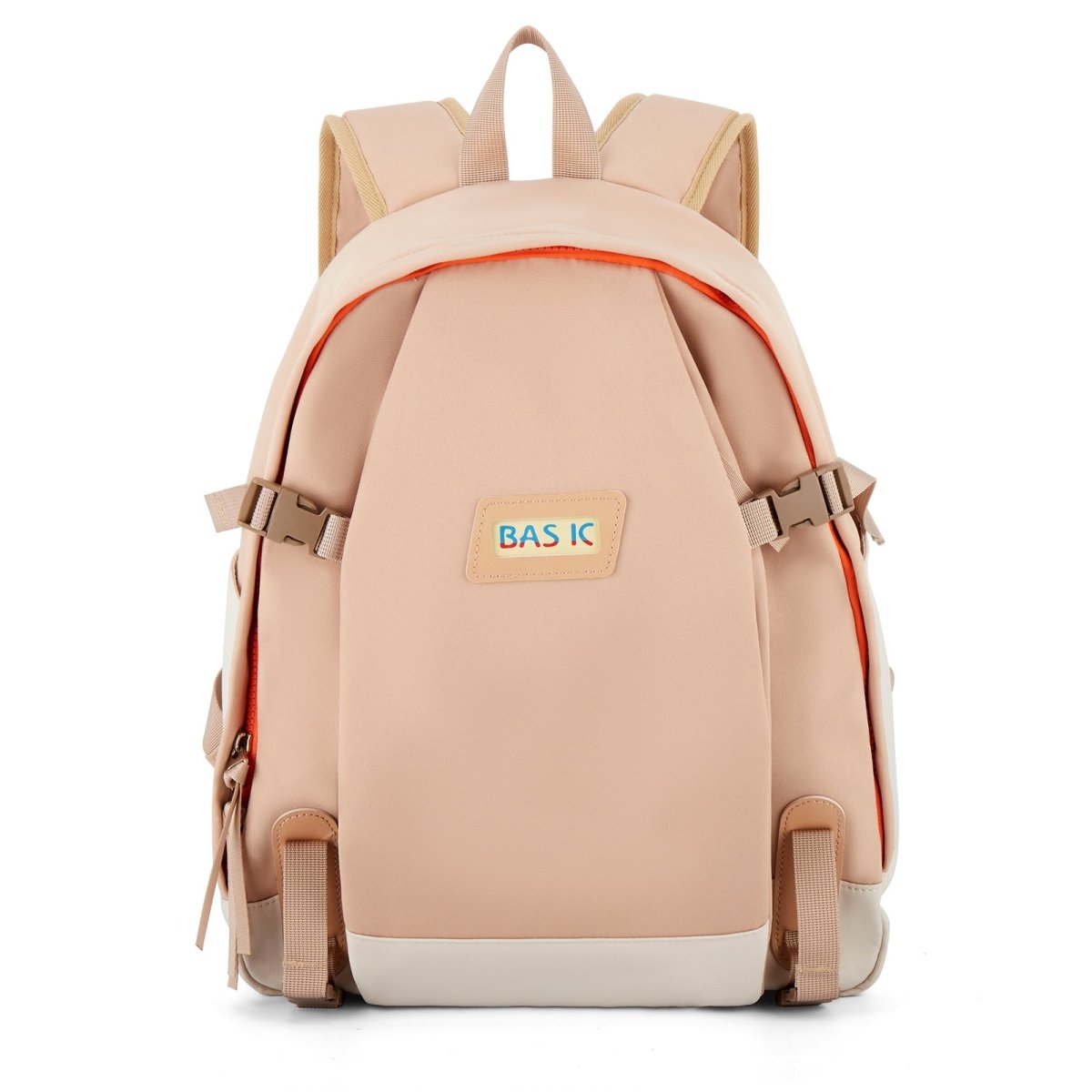 Practical large capacity unisex school backpack featuring a water-resistant exterior and multiple storage pockets