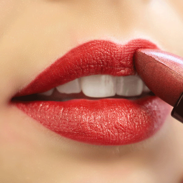 Velvet semi-matte lipstick in natural shade, highly pigmented and hydrating lip color for daily wear — view 33
