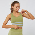 Seamless push up sports bra in solid colors featuring a supportive beauty back for yoga
