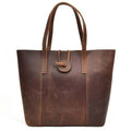The Taavi Tote | Handcrafted Leather Tote Bag-5