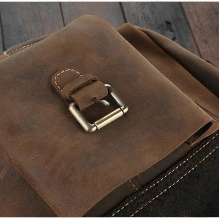 The Asmund Backpack | Genuine Leather Rucksack-4