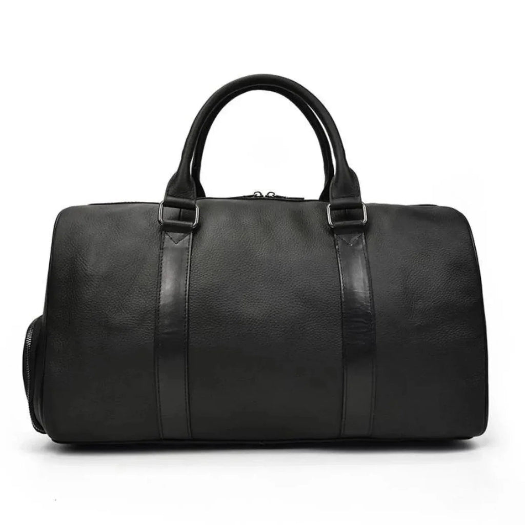 The Endre Weekender | Vintage Leather Duffle Bag-0