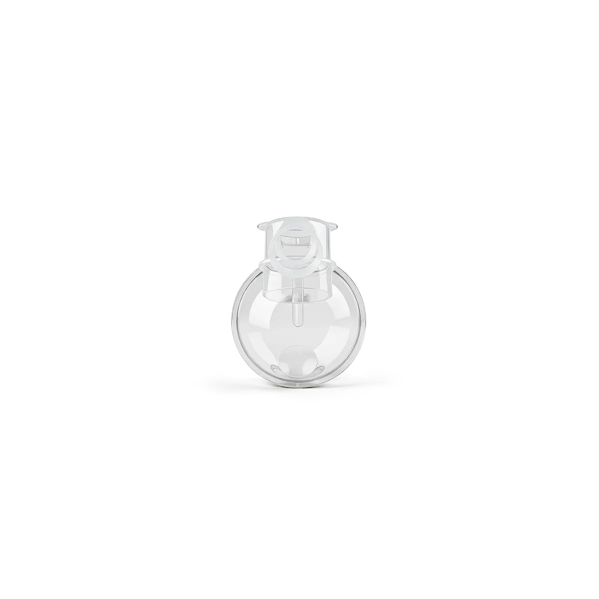 Clear hands-free collection cup breast shield body replacement part for nursing mothers. — view 2