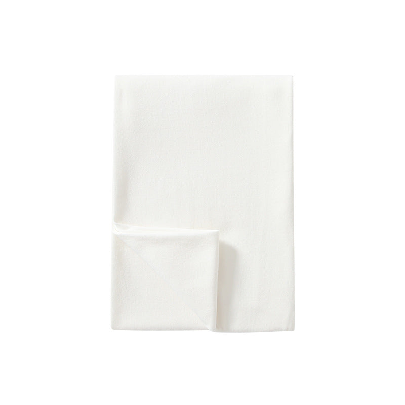 Newborn cotton wrap quilt in solid color, soft baby blanket neatly folded for cozy nursery. — view 5