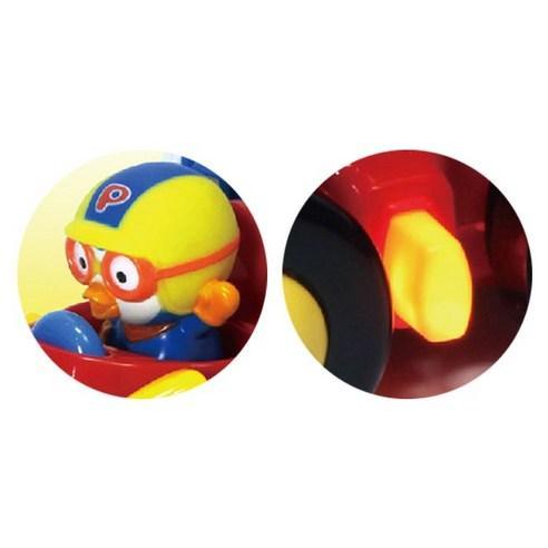 Pororo remote control racing car playset with removable character figure and intuitive controller — view 3