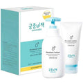 Baby moisture lotion set by Goongbe, 250ml pump bottle and 100ml travel tube
