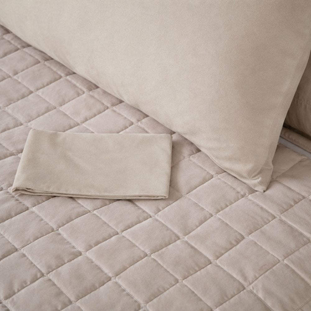 Long body pillow cover made of soft microfiber fabric featuring a smooth and seamless zipper closure — view 2