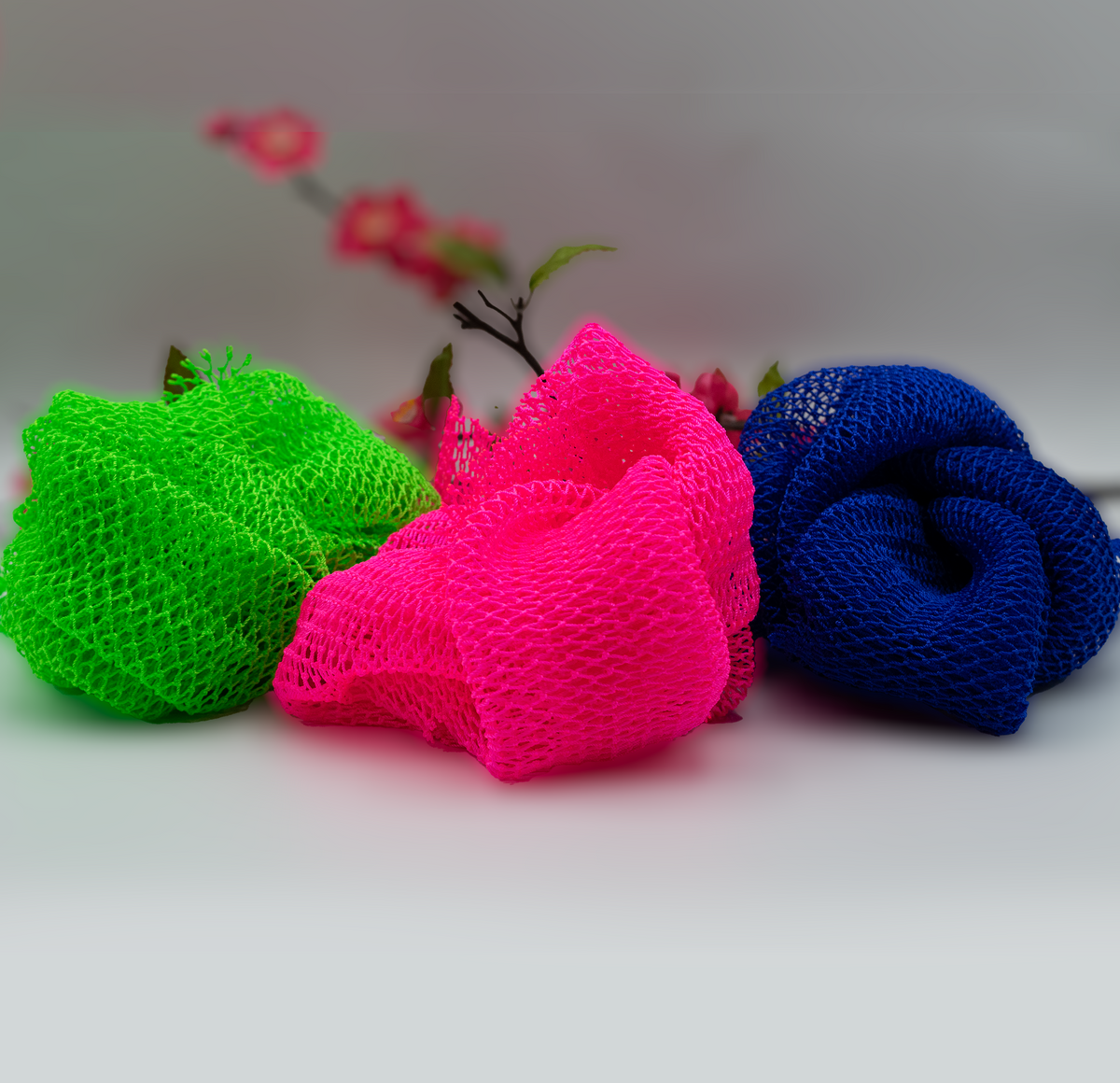 (New!) African Exfoliating Net Sponge | Nylon Mesh Bath Cloth-1