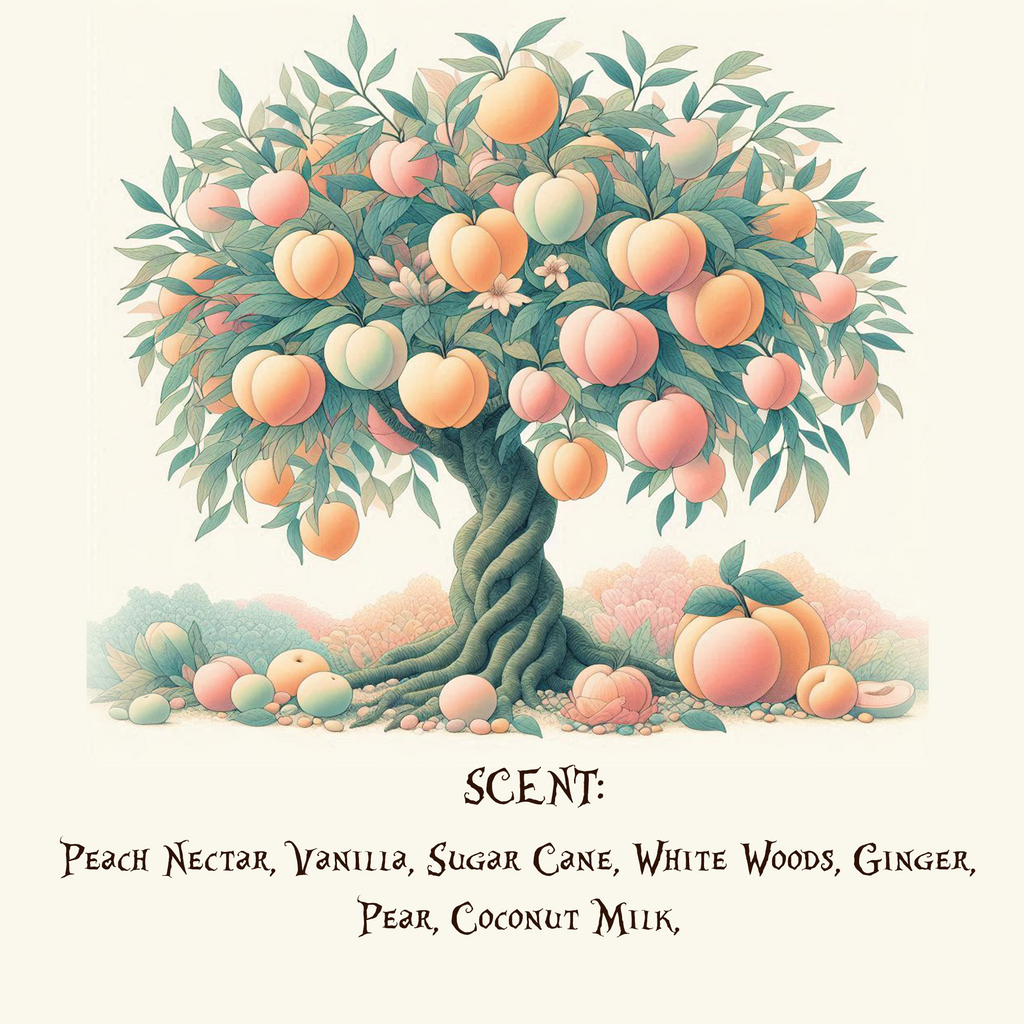 Ginger Peach Organic Body Lotion 12oz-2