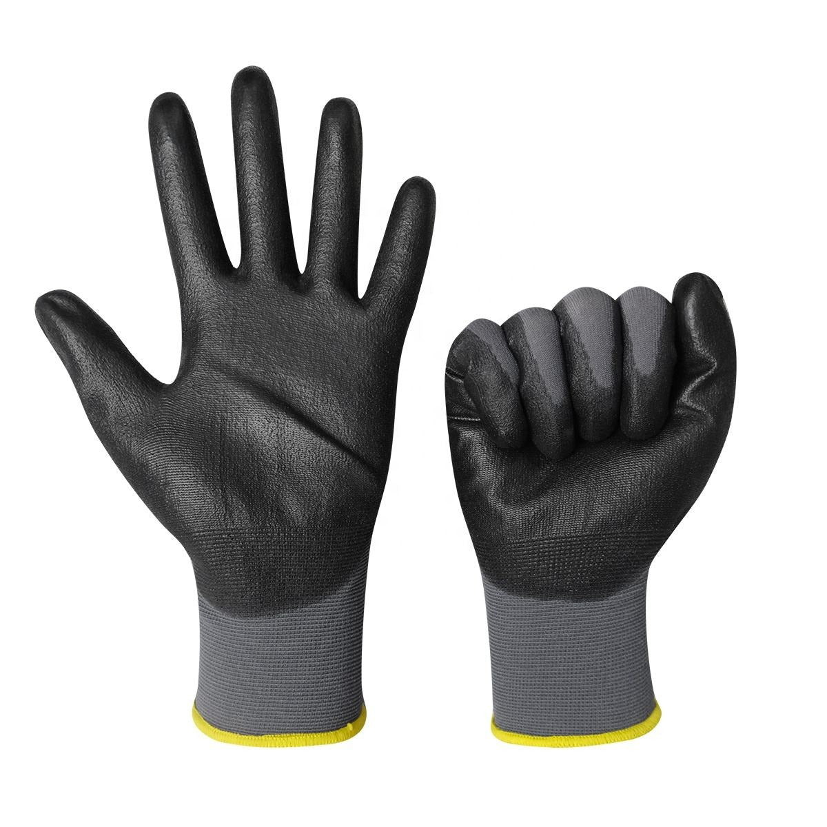 Work Gloves PU Coated General Purpose Hand Protection Garden Mechanic 120PCS-1