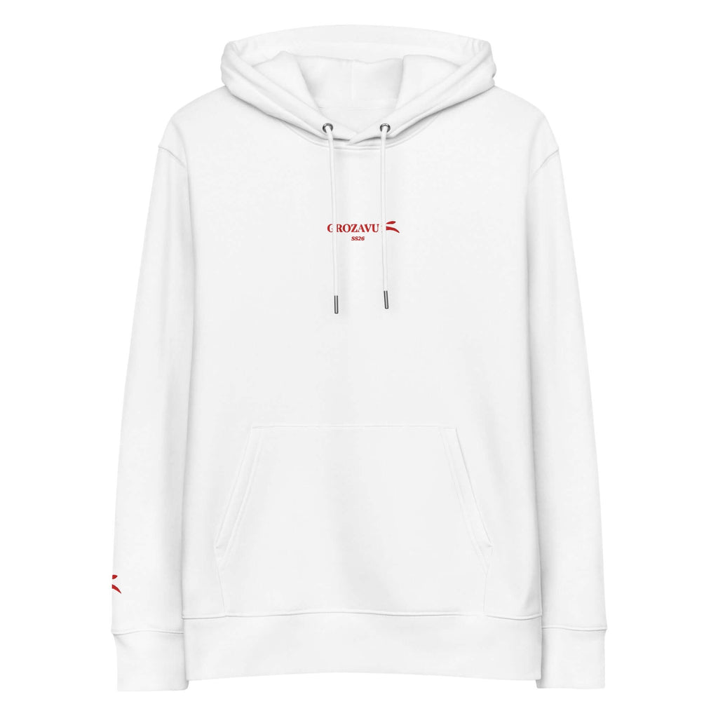 Pure Cotton Hoodie — Metal Eyelets-0
