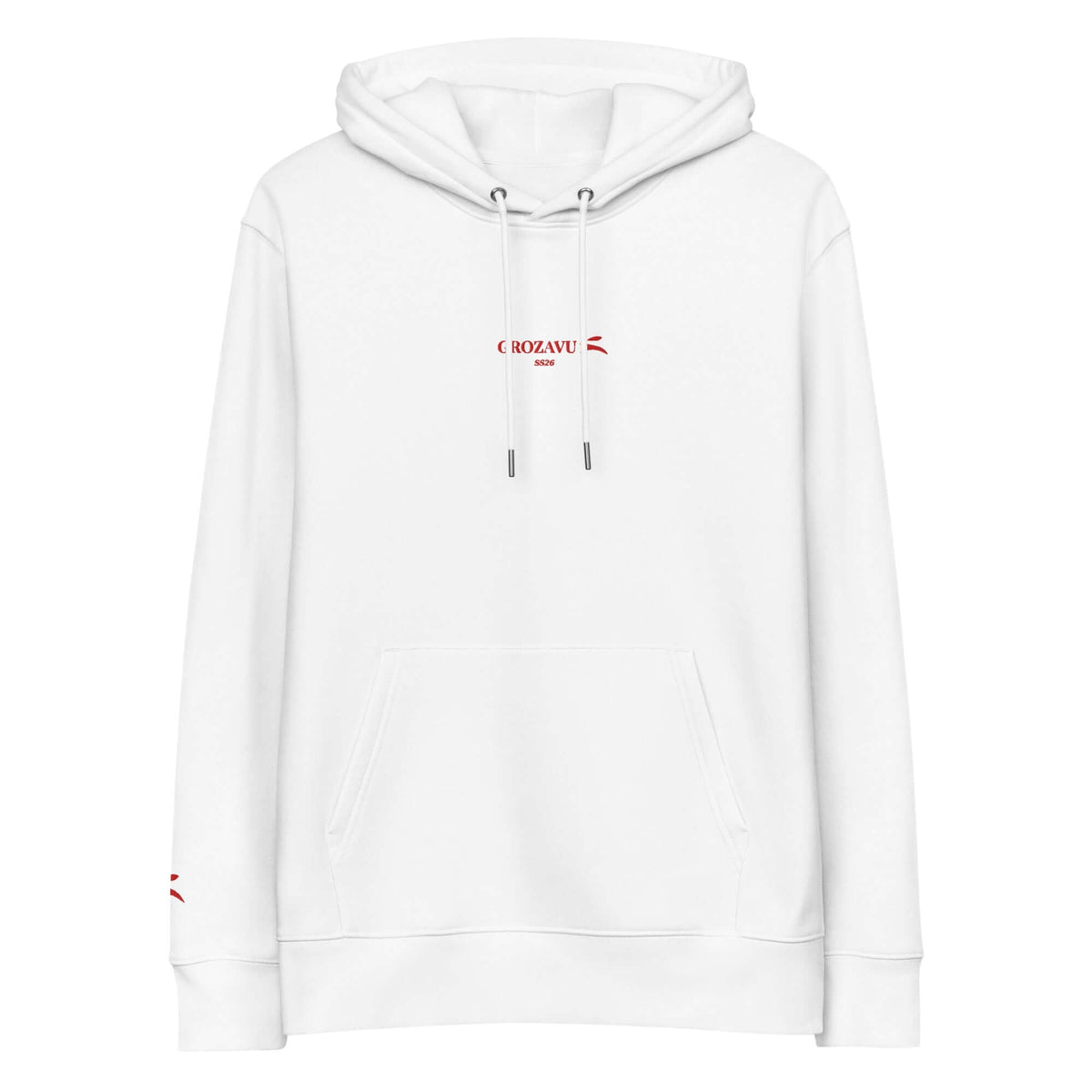 Pure Cotton Hoodie — Metal Eyelets-0