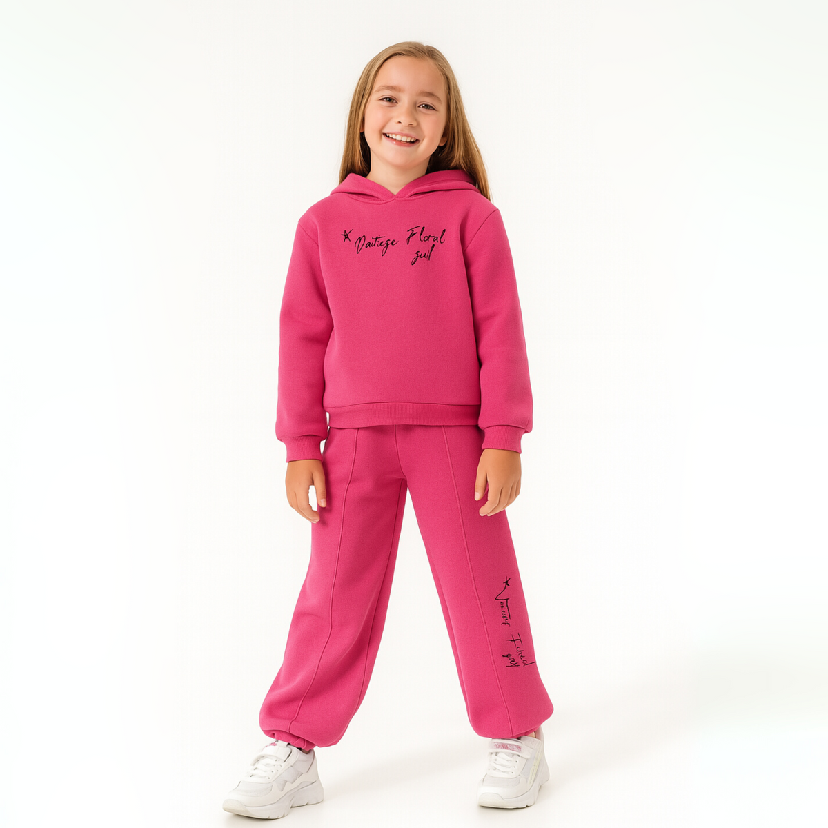 Vintage Vibes Girls Casual Set-1