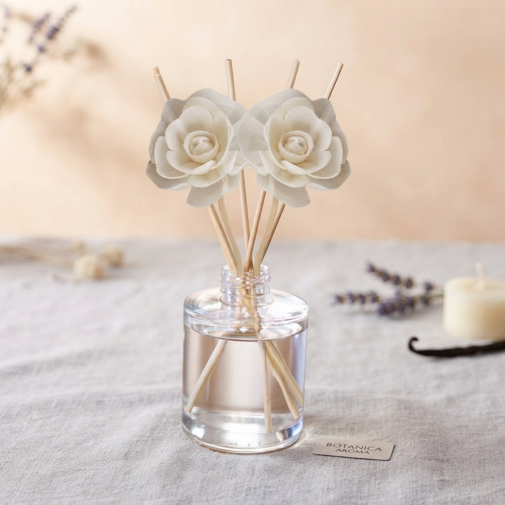 Floral & Feminine Reed Diffuser Collection – Rose, Lavender & Jasmine-3