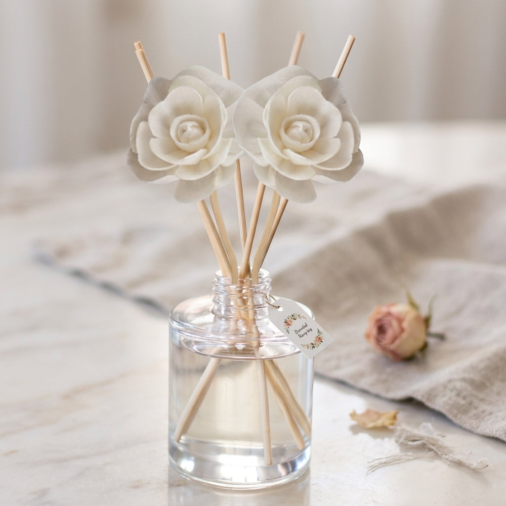 Floral & Feminine Reed Diffuser Collection – Rose, Lavender & Jasmine-4