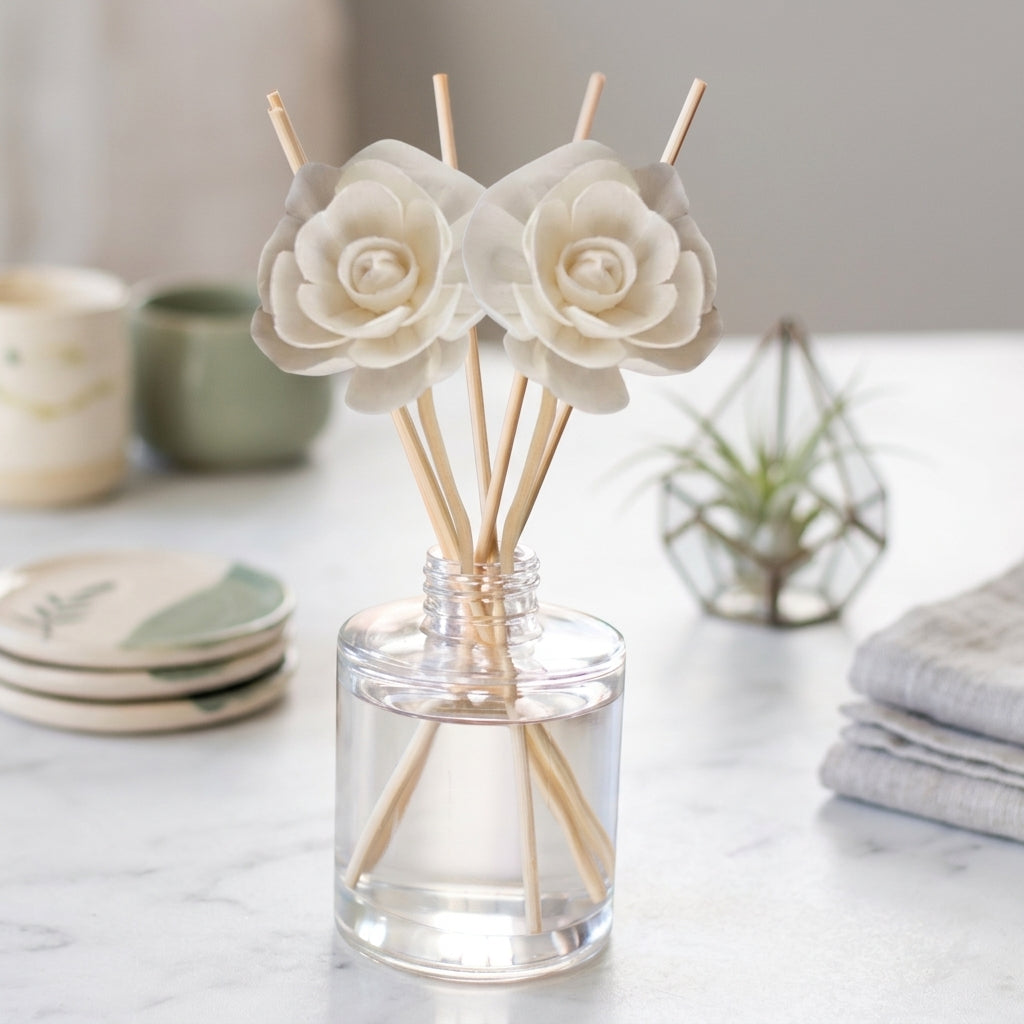 Clean & Fresh Reed Diffuser Collection – Crisp Linen, Cotton & Citrus-0