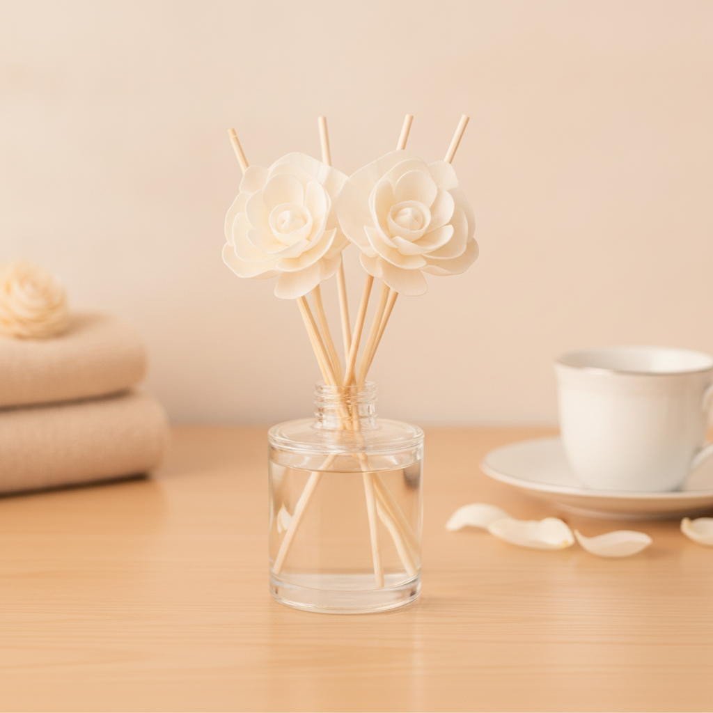 Floral & Feminine Reed Diffuser Collection – Rose, Lavender & Jasmine-2