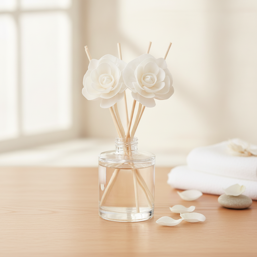 Floral & Feminine Reed Diffuser Collection – Rose, Lavender & Jasmine-1