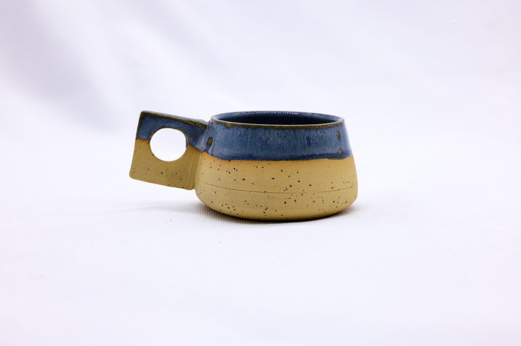 TerraBlu Formo Handmade Ceramic Stoneware Coffee Mug-0
