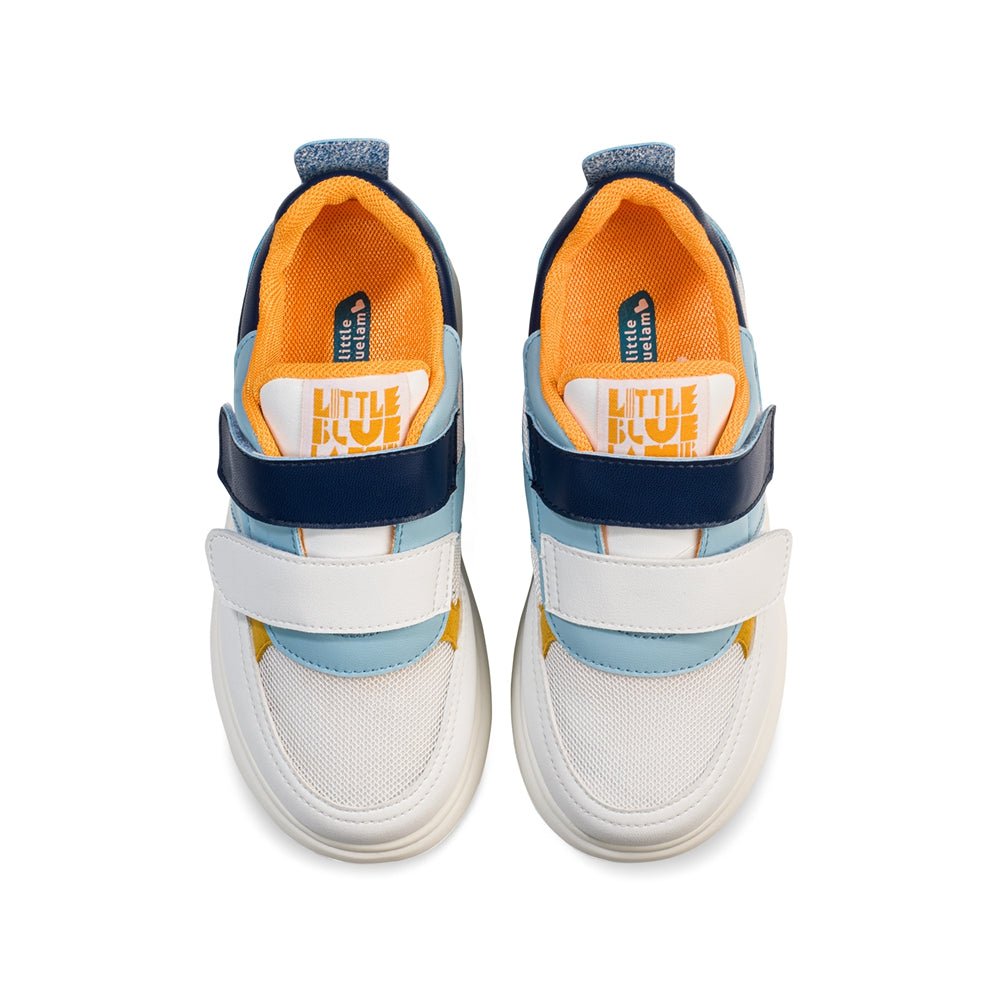 River Extra Lightweight Kids Sneakers in breathable mesh with velcro closure and thick durable rubber sole — view 5