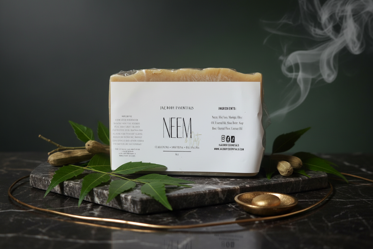 Neem & Oats Handmade Soap Bar-0