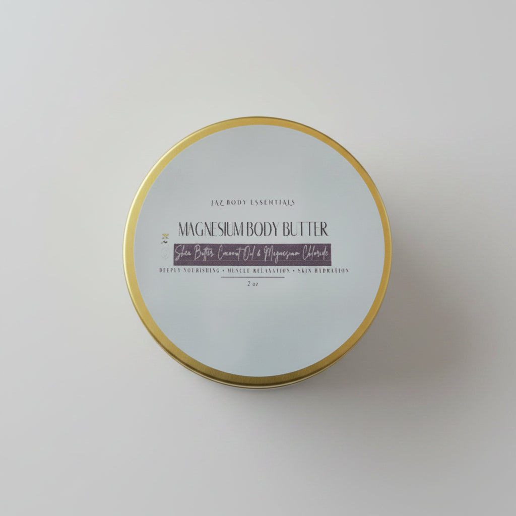 Magnesium Body Butter | Whipped, Non-Greasy & Deeply Moisturizing-2