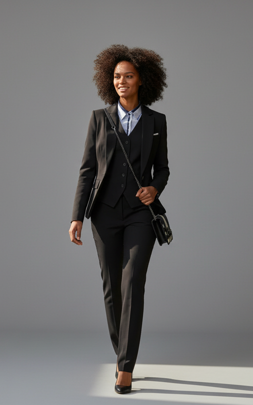 The black edit 3-piece pantsuit-4