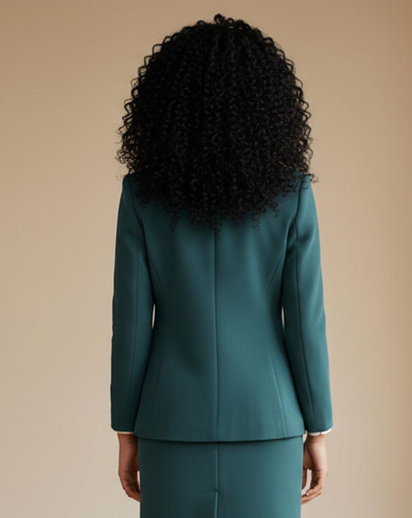 The green forest edition skirt suit (UK size 16)-2
