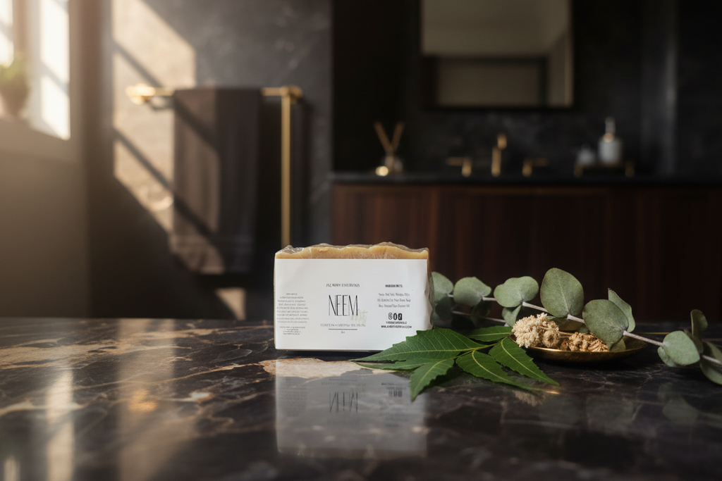 Neem & Oats Handmade Soap Bar-2