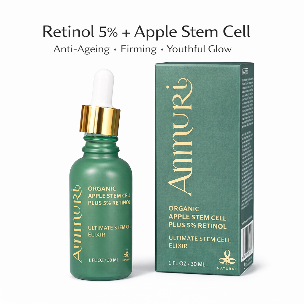 Retinol 5% Serum with Apple Stem Cell for Fine Lines & Uneven Tone (30ml) | Ammuri-2