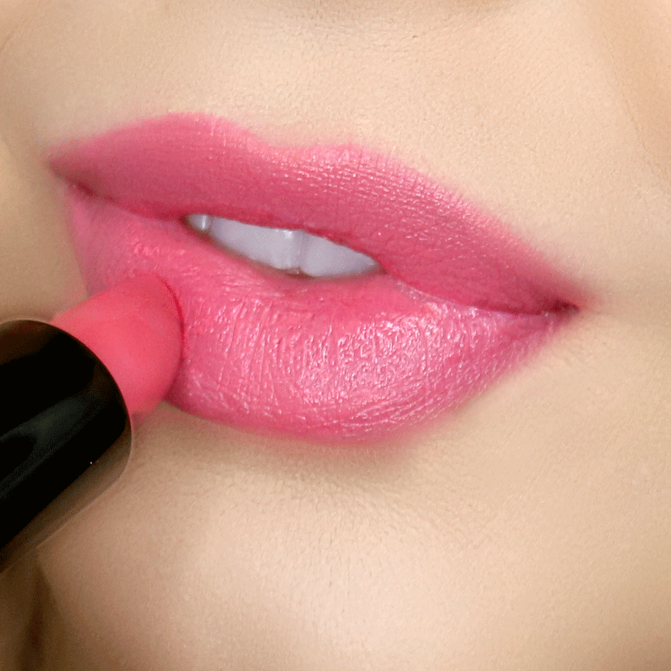 Velvet semi-matte lipstick tube in rich color showcasing smooth hydrating formula for natural clean beauty — view 10