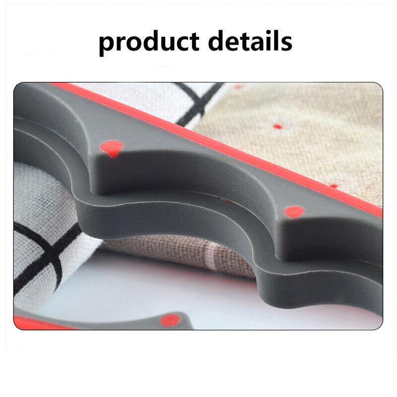 Multi-purpose silicone jar and bottle opener with ergonomic grip for easy, strain-free lid removal — view 3