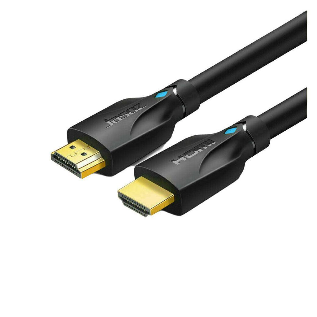 Braided 8K Ultra HD Premium HDMI 2.1 cable with gold-plated zinc alloy connectors — view 2